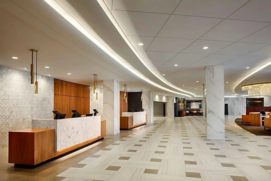 The lobby of the Washington Hilton in D.C where the First Six Weeks of School National Conference will be held in July 2025.